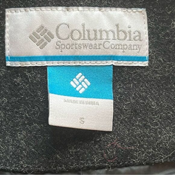 Columbia Women's Wool Full-Zip Jacket Dark Gray Lined Size Small - Picture 5 of 10